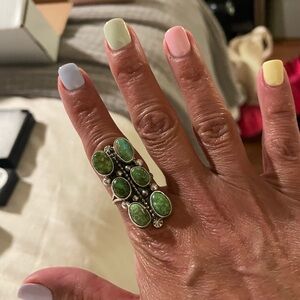 Sonoran 6 Stone Turquoise Ring